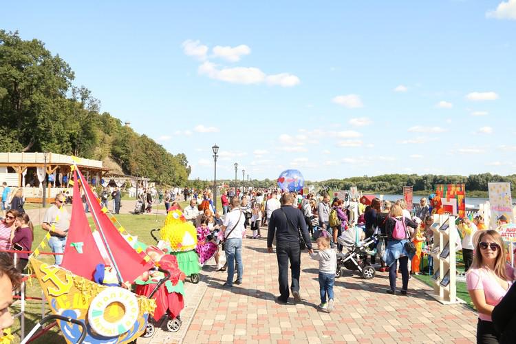 Смотрите, как жители Гомеля сегодня празднуют День города