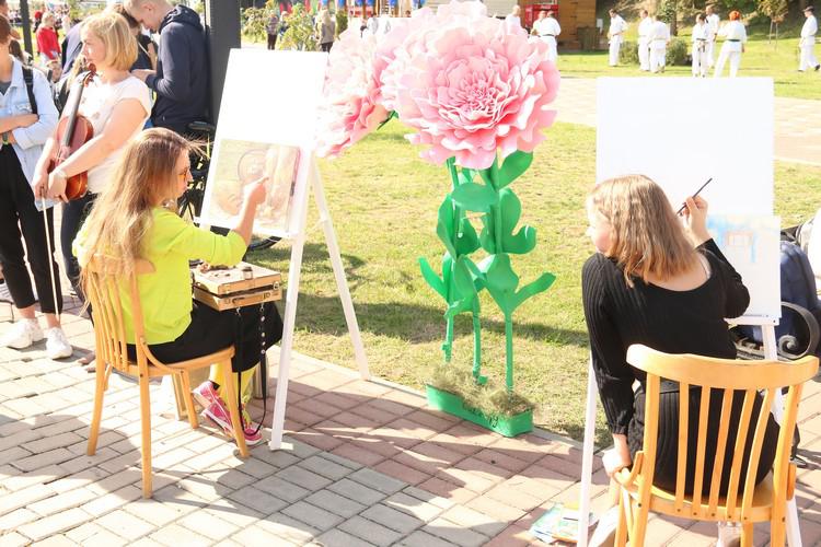 Смотрите, как жители Гомеля сегодня празднуют День города