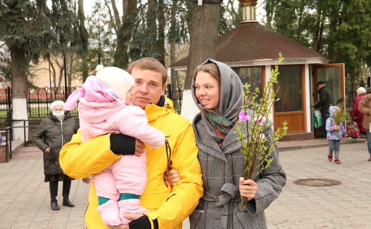 Вербное воскресенье в Гомеле