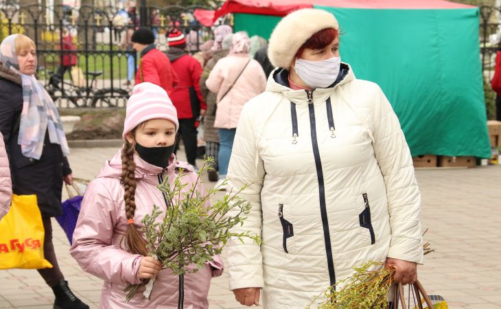 Вербное воскресенье в Гомеле