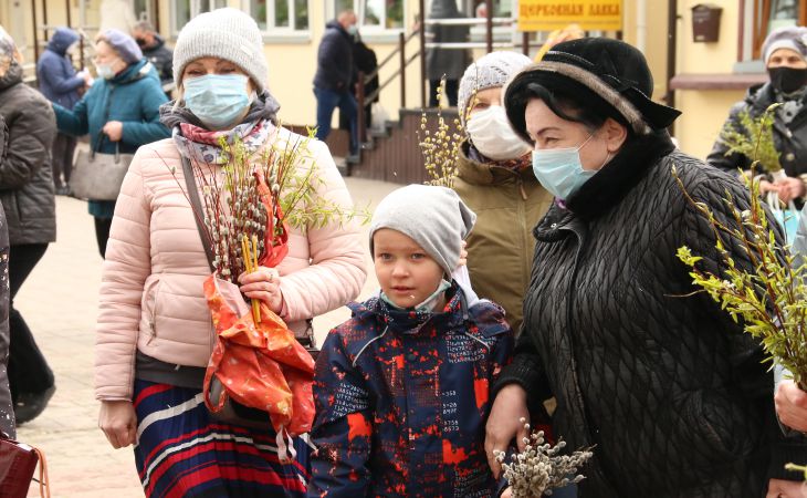 Вербное воскресенье в Гомеле