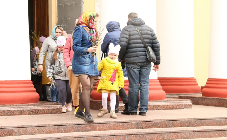 Вербное воскресенье в Гомеле