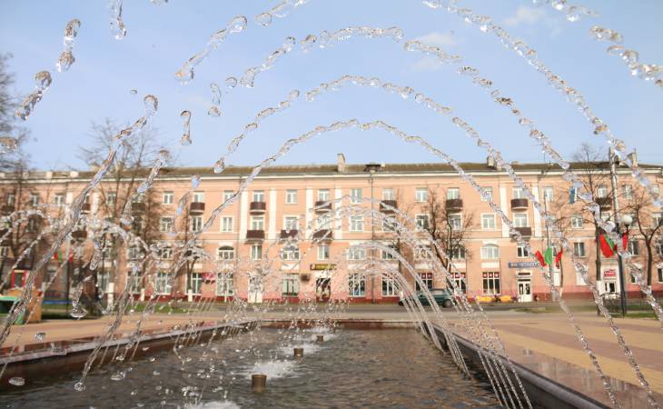 Фонтаны, Гомель