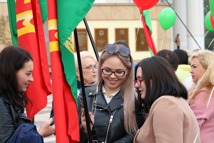 Из Минска в Гомель: прошел 400-километровый автопробег «За единую Беларусь!»