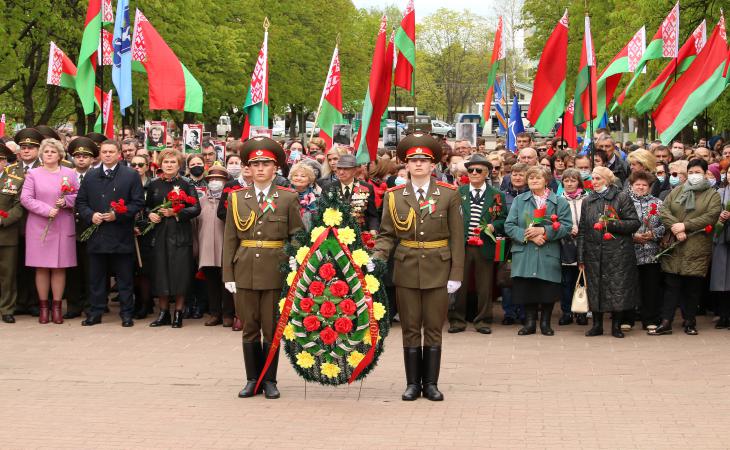 Митинг памяти, Курган Славы