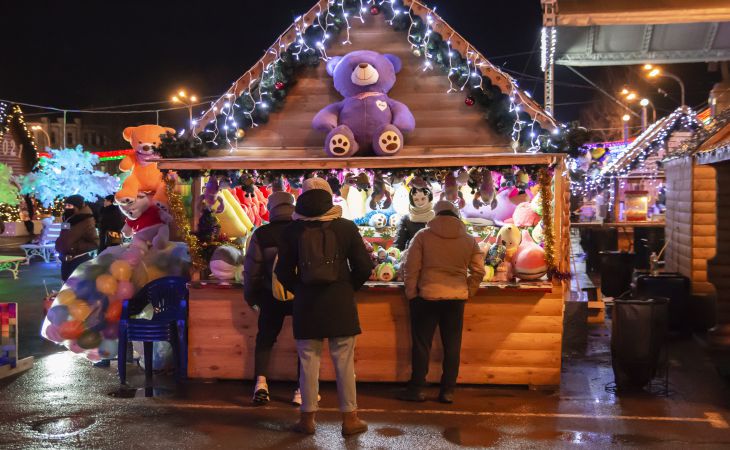 Мышь, Бык и деревня Деда Мороза. Как в Гомеле новогоднюю ёлку зажигали