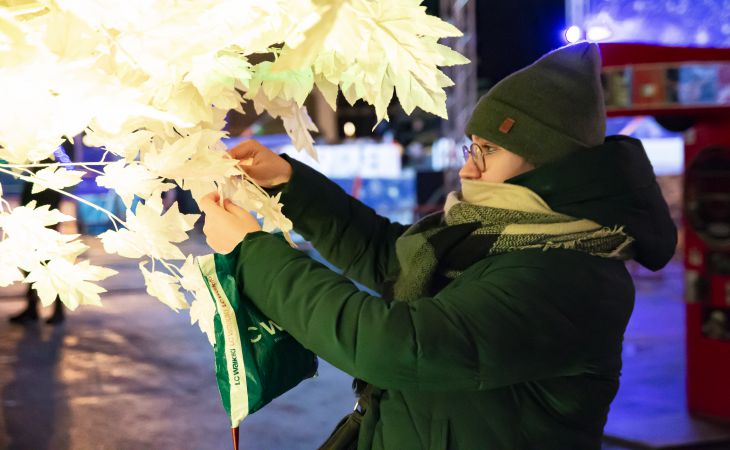 Мышь, Бык и деревня Деда Мороза. Как в Гомеле новогоднюю ёлку зажигали