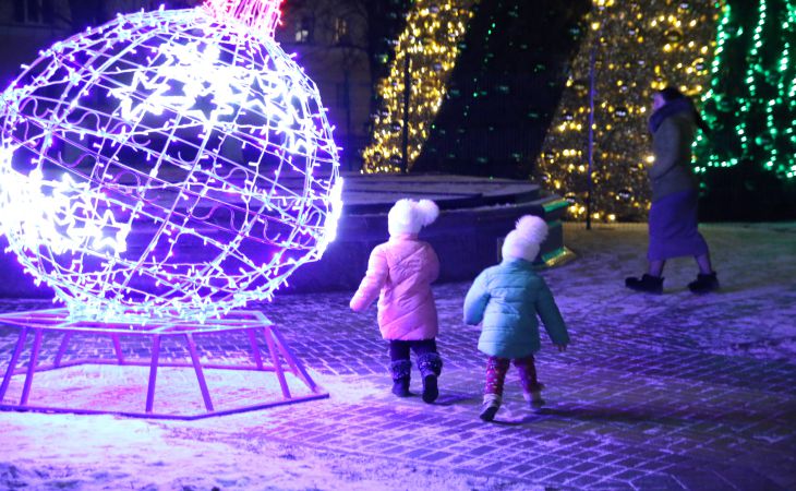 К Новому году готовы. Посмотрите, как выглядят елки Гомеля