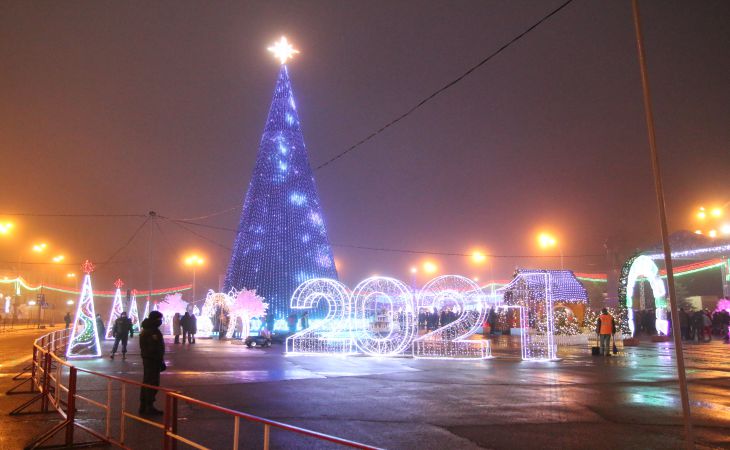 2021 год наконец пришёл. Посмотрели, как его встречали в Гомеле