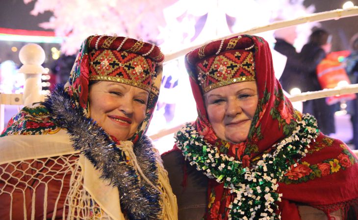 Ночь перед Рождеством в Гомеле. Посмотрели, как это было