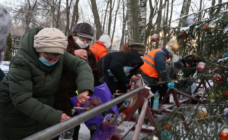 Мороз и солнце - день чудесный. Как в Гомеле праздновали Крещение