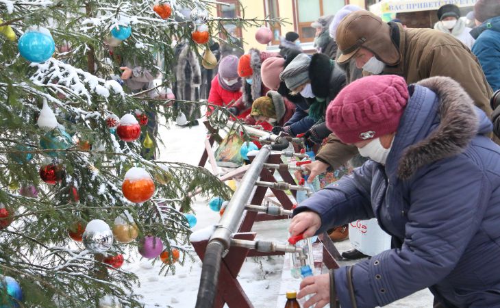 Мороз и солнце - день чудесный. Как в Гомеле праздновали Крещение