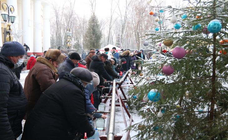 Мороз и солнце - день чудесный. Как в Гомеле праздновали Крещение