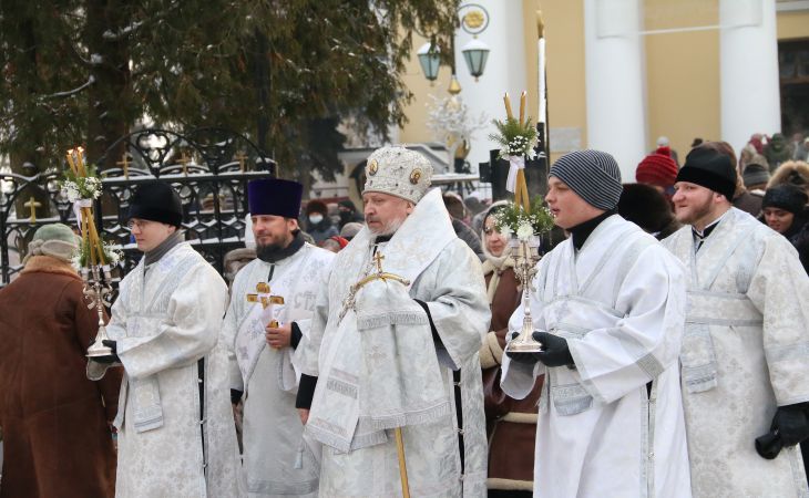 Мороз и солнце - день чудесный. Как в Гомеле праздновали Крещение