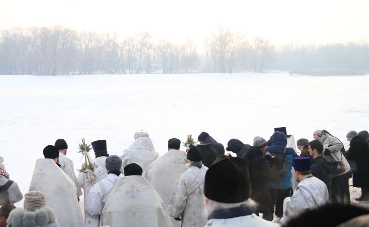 Мороз и солнце - день чудесный. Как в Гомеле праздновали Крещение