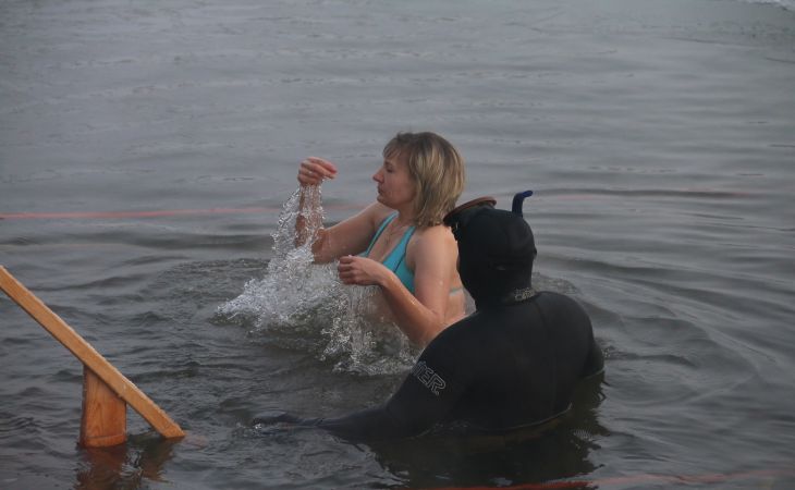 Мороз и солнце - день чудесный. Как в Гомеле праздновали Крещение