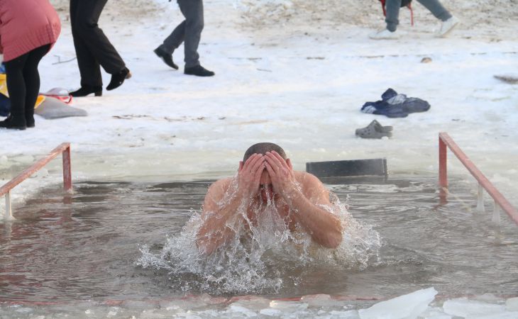 Мороз и солнце - день чудесный. Как в Гомеле праздновали Крещение