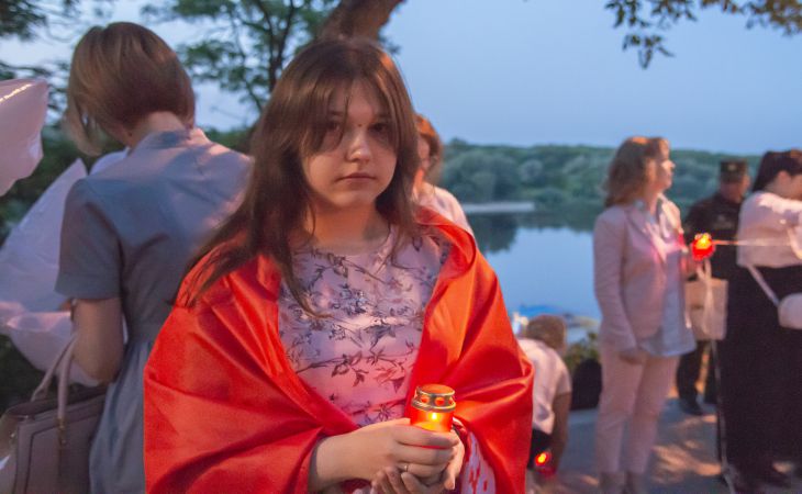 Митинг памяти, Гомель