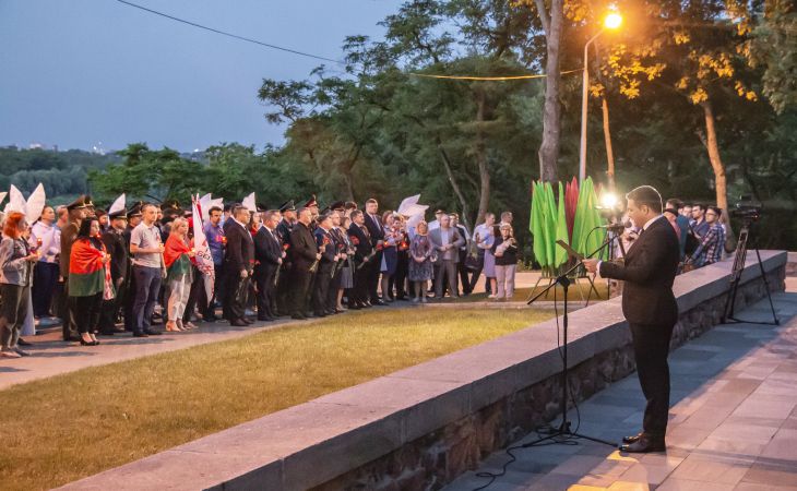 Митинг памяти, Гомель