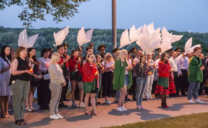 Митинг памяти, Гомель
