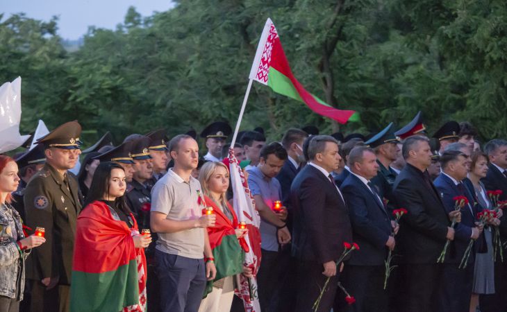 Митинг памяти, Гомель