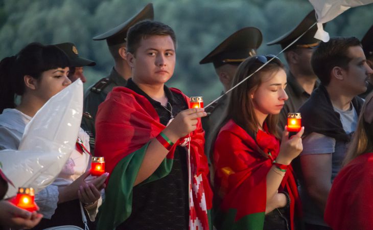 Митинг памяти, Гомель