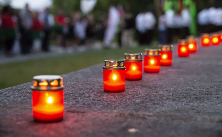 Митинг памяти, Гомель