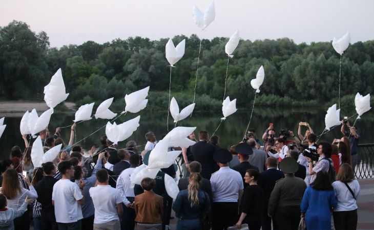 Митинг памяти, Гомель