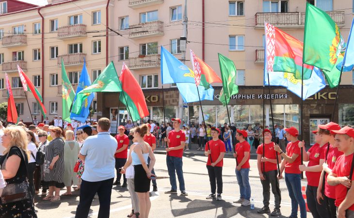 Митинг памяти, Гомель