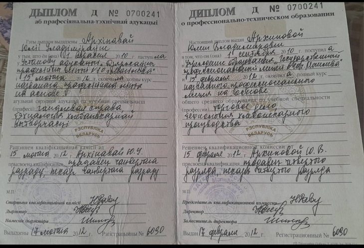 диплом Архиповой