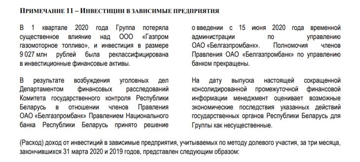 Газпромбанк назвал проблемы в Белгазпромбанке несущественными