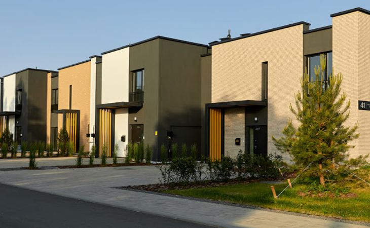В «Зеленой гавани» представили новый для страны формат домов с двухэтажными квартирами