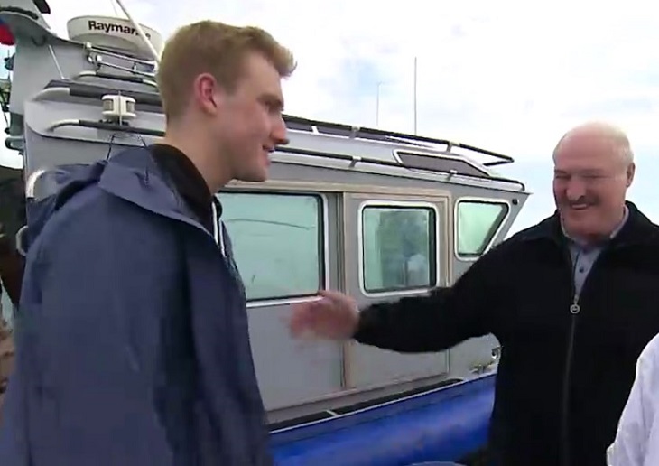 Посмотрите, как возмужал Николай Лукашенко, которого заметили в Сочи