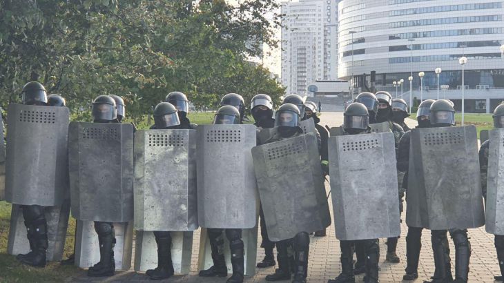 Смотрите, что сегодня происходит в Минске