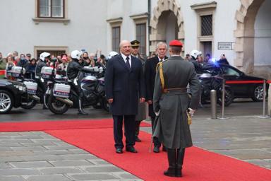 В Евросоюзе воздержались от оценок визита Лукашенко в Австрию
