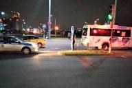 Маршрутка и такси столкнулись на перекрестке в Гродно