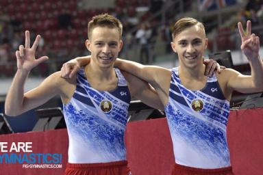 Сборная Беларуси завоевала золото на чемпионате мира по прыжкам на батуте в Японии