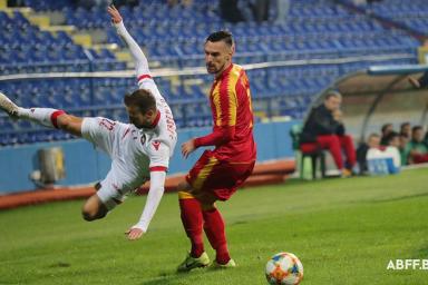 Сборная Беларуси по футболу завершила сезон поражением в Черногории