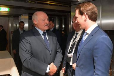 Лукашенко в Вене встретился за ужином с Курцем и австрийскими бизнесменами