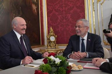Лукашенко на встрече с Ван дер Белленом назвал Австрию важнейшим партнером в «нашей общей Европе»