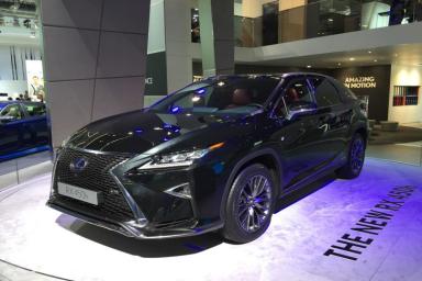 Серийный электрический Lexus представят на выставке в Китае