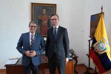 Эквадор заинтересован в продолжении сотрудничества с Беларусью