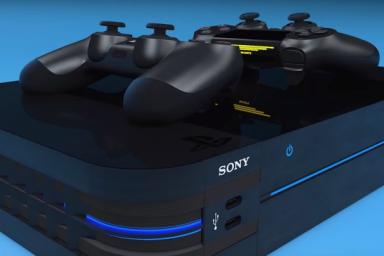 модель консоли PlayStation 5