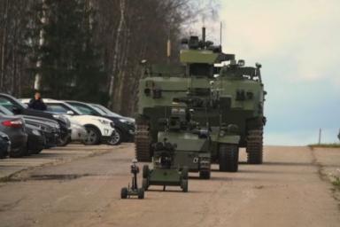 В России состоялись испытания нового робота для армии