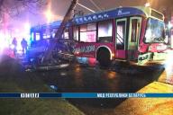 Массовое ДТП в центре Гомеля: на троллейбус рухнула опора ЛЭП