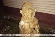 «Мне нужна лапа кентавра». В Рогачеве парень напал на скульптуру мифического персонажа