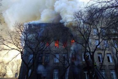 Трагедия в Одессе: на пожаре в колледже погибла студентка, более 20 пострадавших