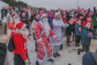 В Минске пройдет предновогодний забег Санта-Клаусов