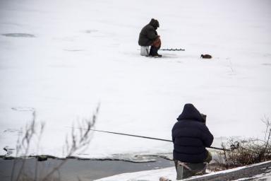 В Витебской области в связи с гибелью двух рыбаков запретили выход на лед