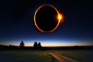 26 декабря жители Земли увидят опасное кольцевое солнечное затмение